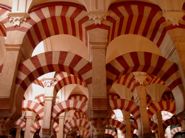 S&auml;ulenwald in der Moschee von Cordoba